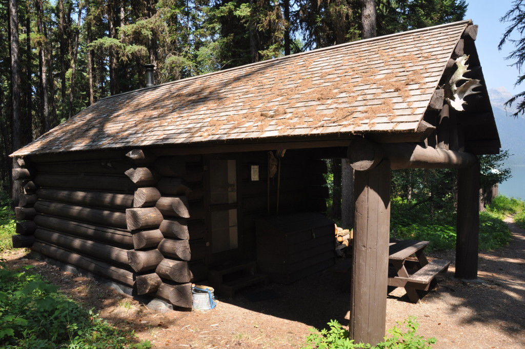 Bowman Lake Patrol Cabin, Glacier National Park.