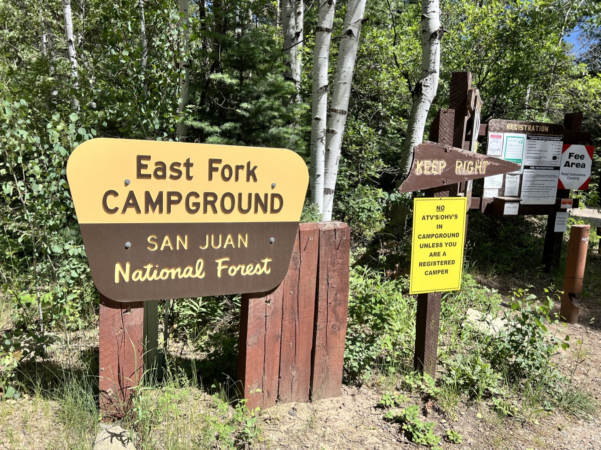 San Juan National Forest | East Fork Campground | Forest Service