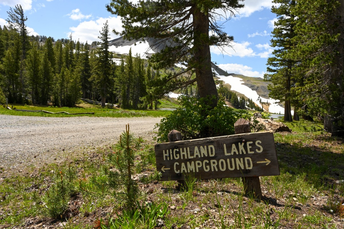 Stanislaus National Forest | Highland Lakes Campground | Forest Service