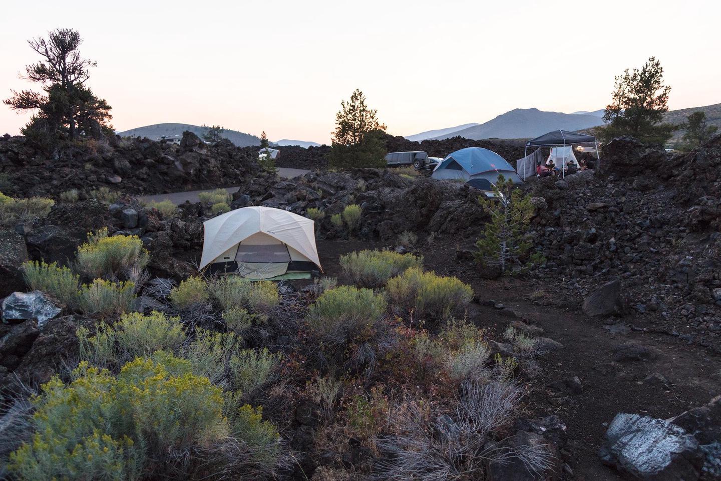Lava Flow Campground, Craters Of The Moon National Monument & Preserve ...