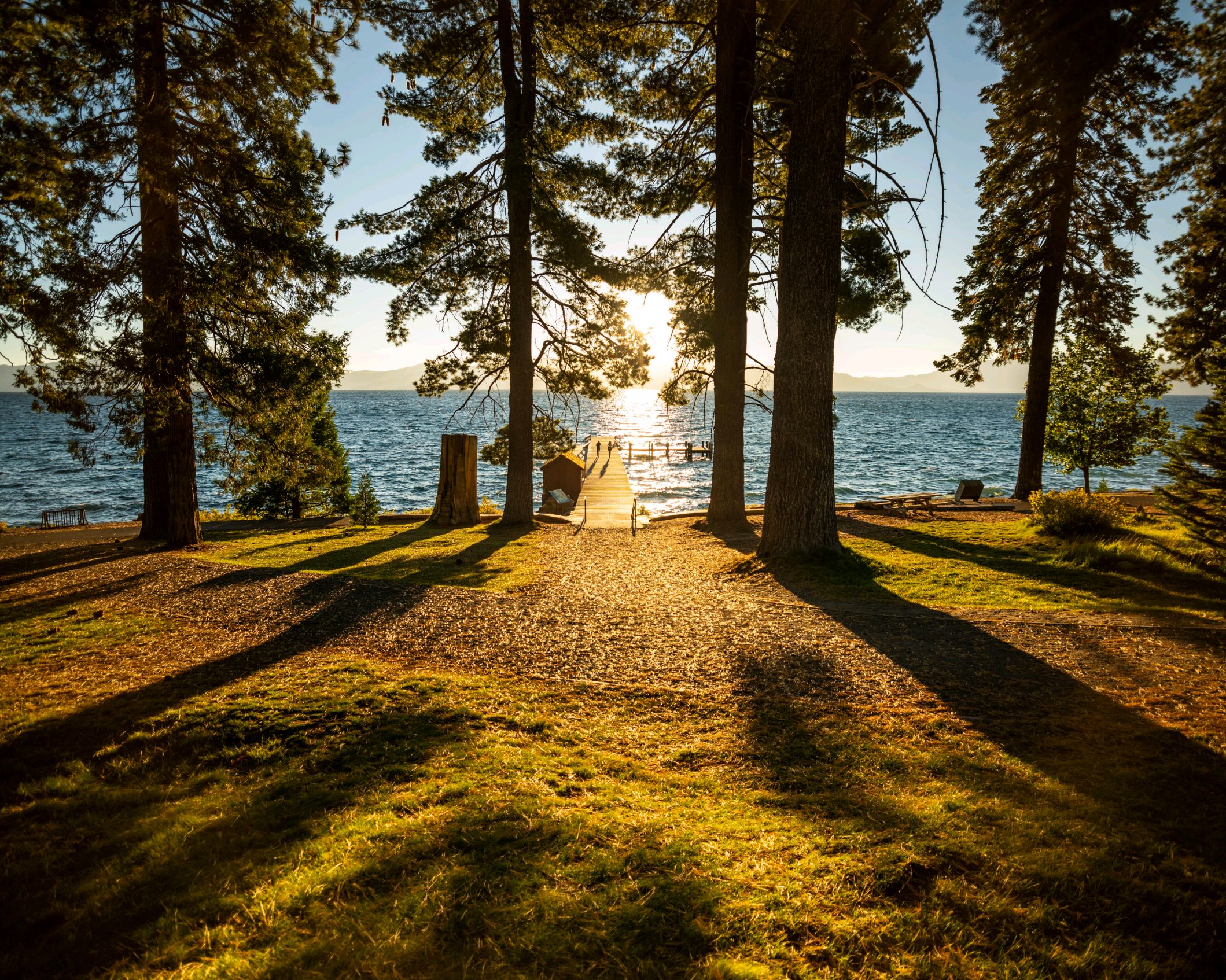 Pine Point campground in Shasta County, CA
