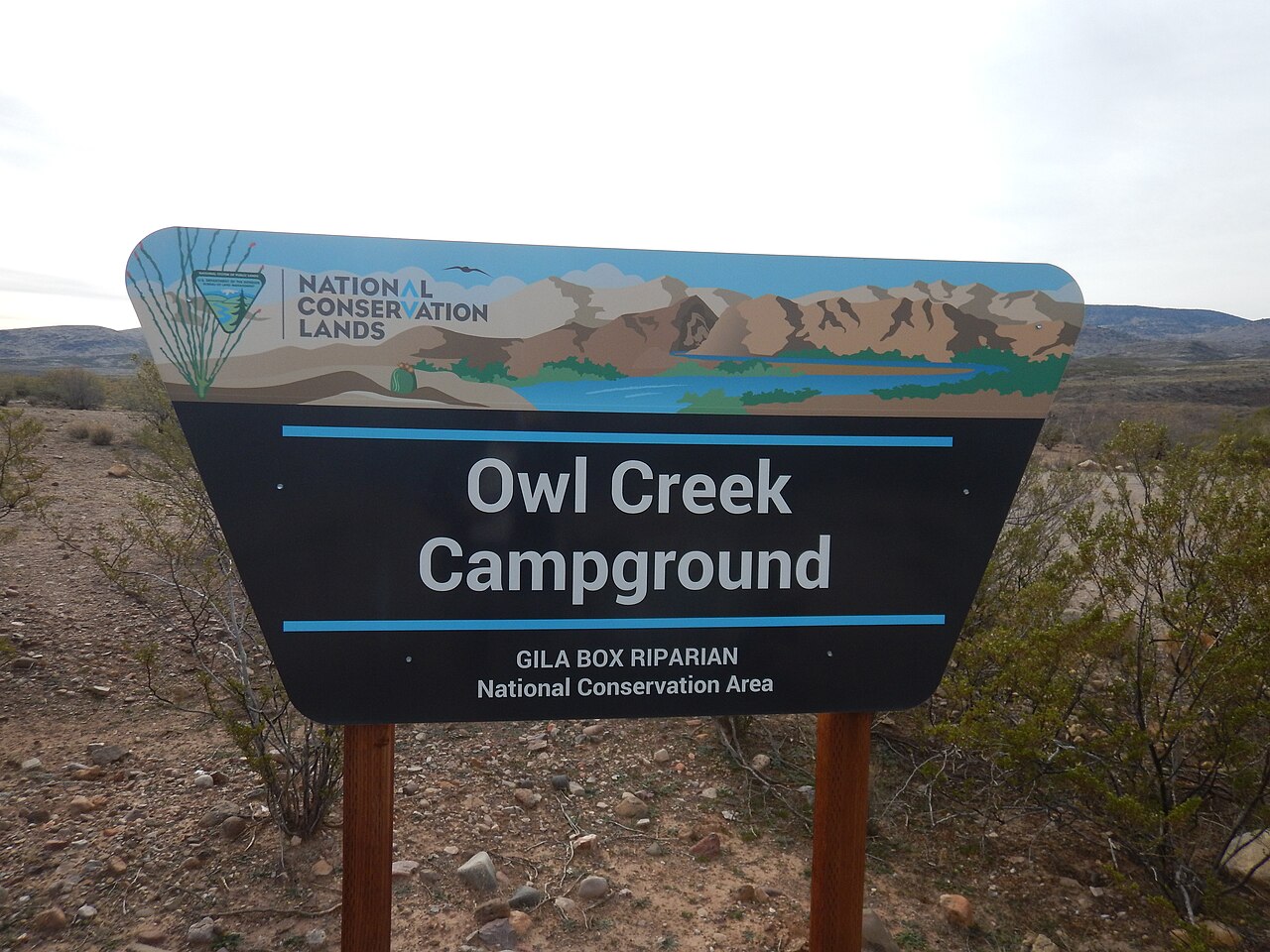 Located in the Gila Box Riparian National Conservation Area in Arizona, Owl Creek Campground provides an awesome camping experience.
Photo by the Bureau of Land Management.