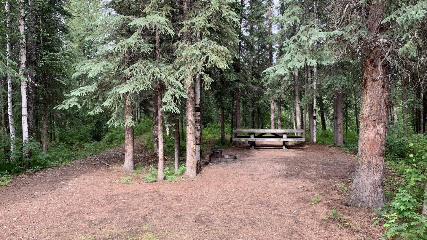 Cripple Creek Campground in Fairbanks, Alaska.