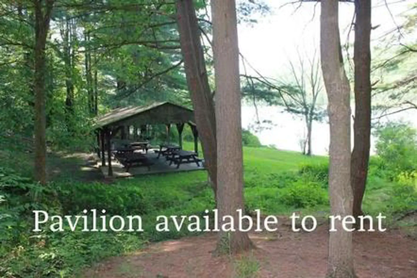 The pavilion at WIllow Bay