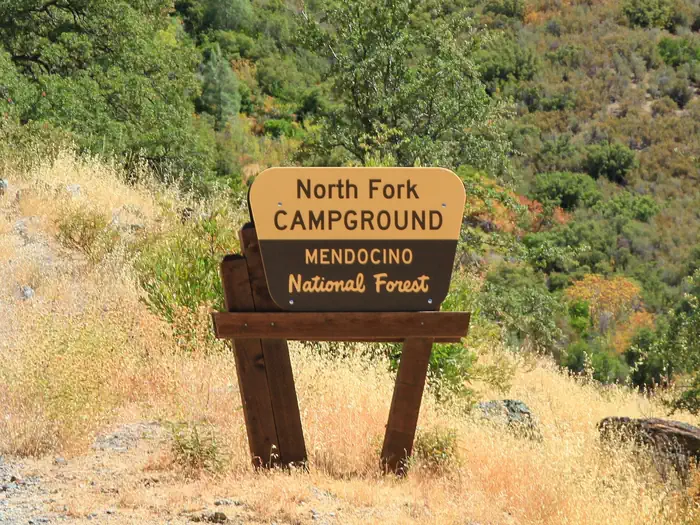 North Fork Campground, Mendocino National Forest