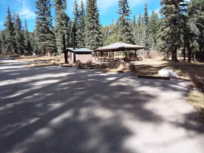 Parking area.