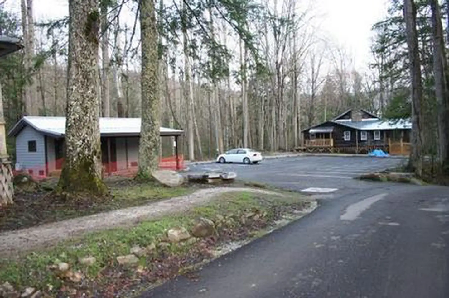 Campground scenery in Tennessee