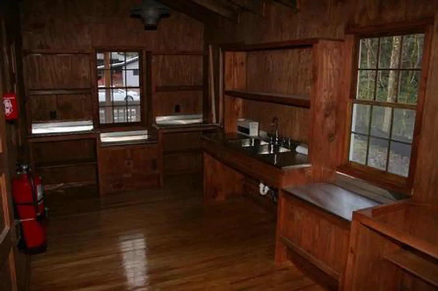 APPALACHIAN CLUBHOUSE showing kitchen area