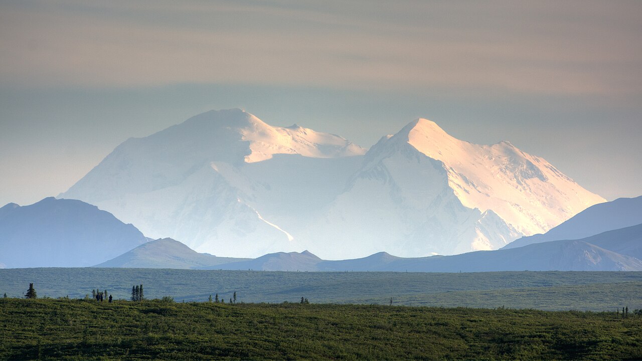 Denali / Mount McKinley, seen from Savage River Campground, Denali National Park