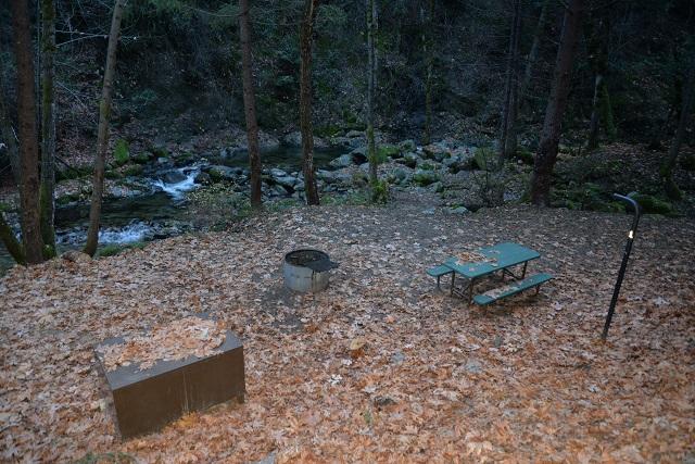 Crystal Creek campground photo