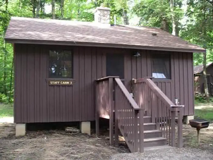 Camping scenery for Wisconsin