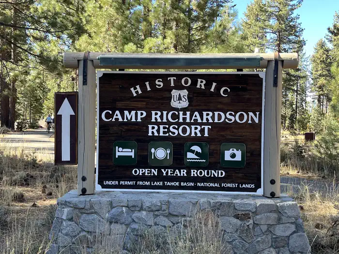 Badgers Den at Camp Richardson Resort campground photo