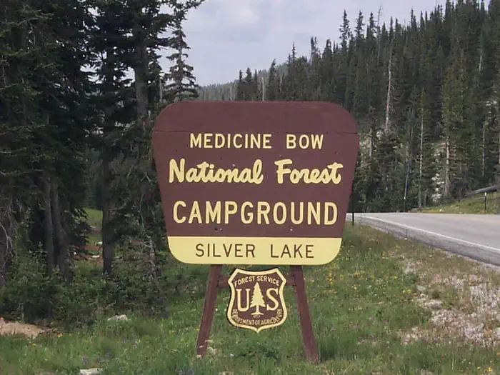 Silver Lake Campground (WY) campground photo