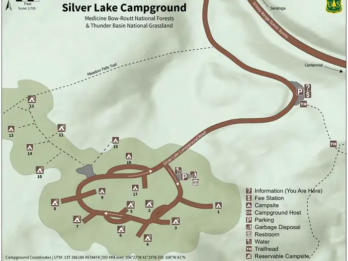 Silver Lake Campground (WY) campground photo
