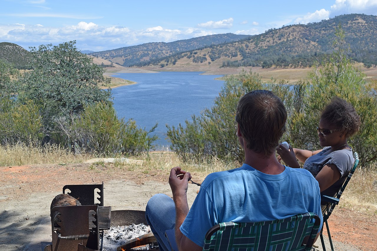 Great times were had roasting marshmallows, here during the U.S. Army Corps of Engineers Sacramento District's third district campout May 15-17, 2015 at New Hogan Lake in Valley Springs, California. The event was a chance to get together outside of work a