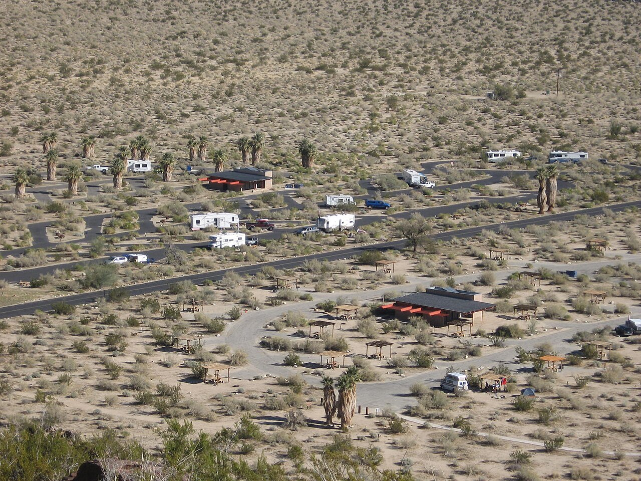 BORREGO PALM CANYON CAMPGROUND - ANZA BORREGO DESERT STATE PARK