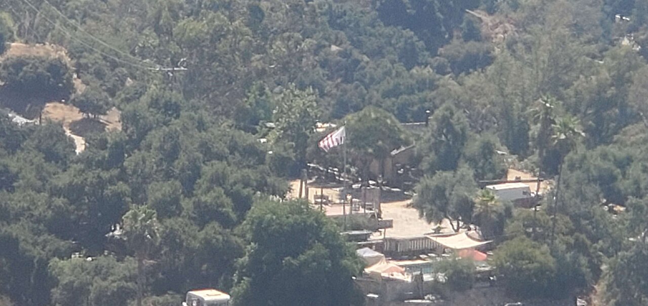 Zorthian Ranch as seen from the Sunset Ridge picnic area.