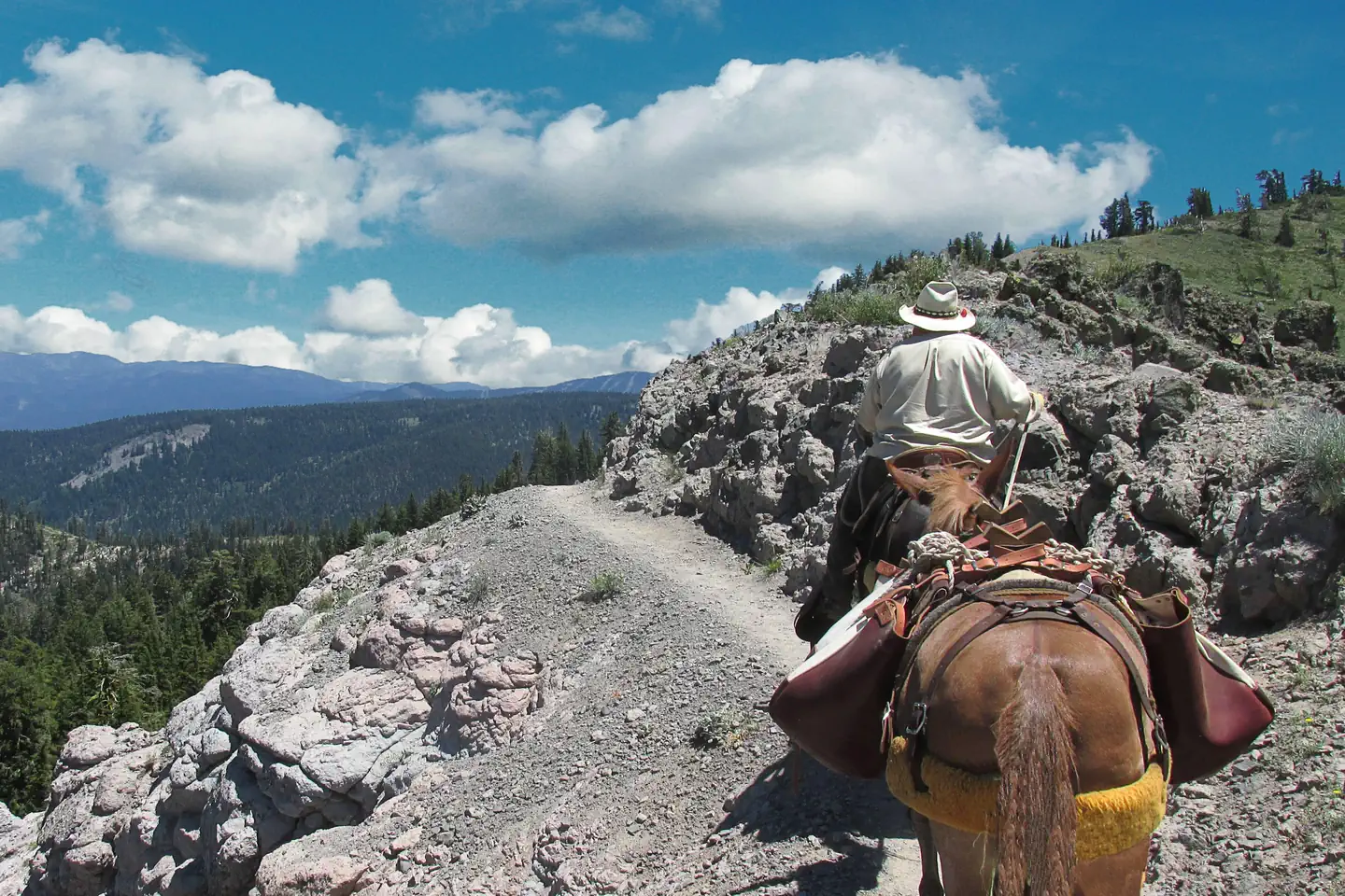 Riding the PCT