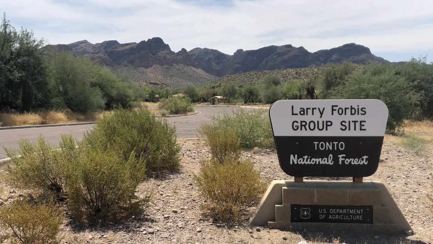 Camping scenery for Arizona