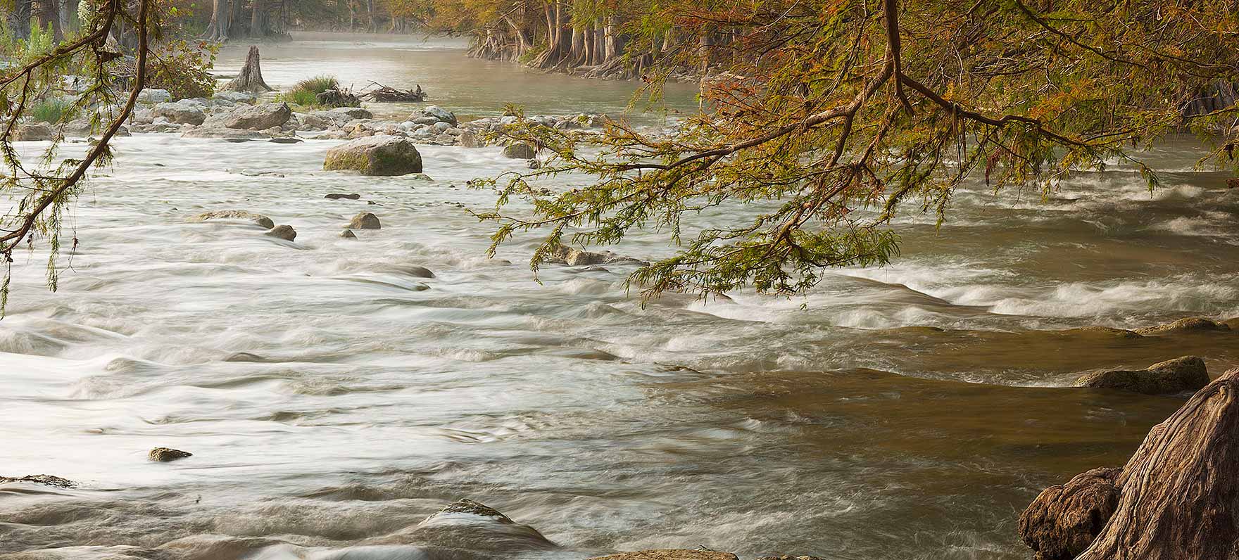 River at Guadalupe River State Park
