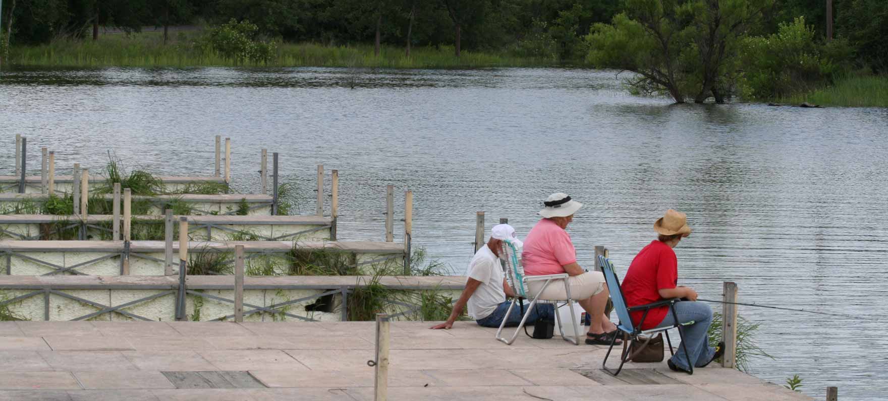 Fishing at Lake Brownwood