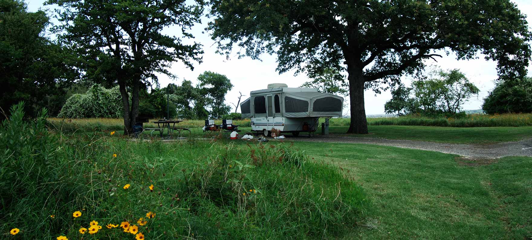 RV Camping at Lake Somerville