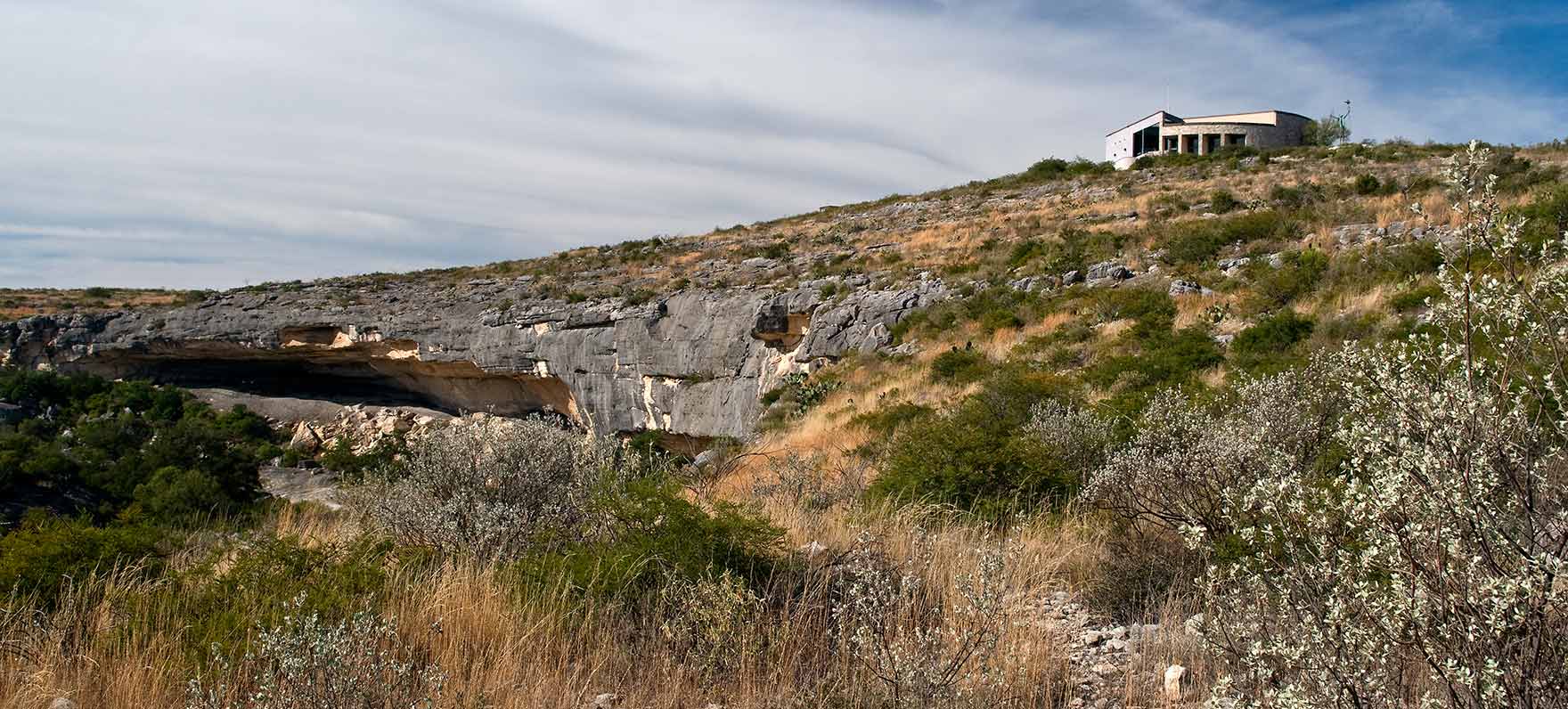 cave in Seminole Caynon