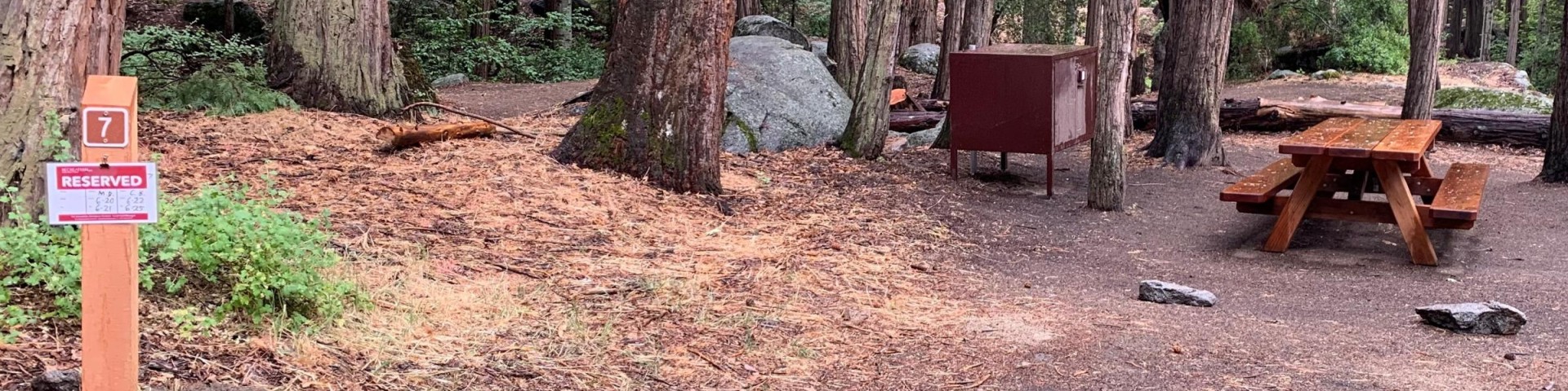 Belknap campground in Springville, CA