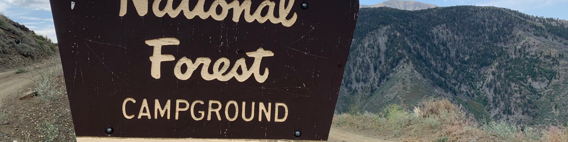 Guffy campground in Los Angeles County, CA